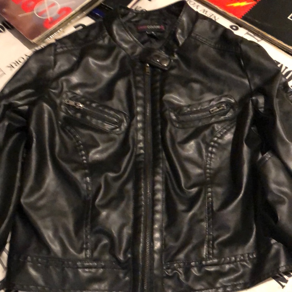 Pleather jacket
